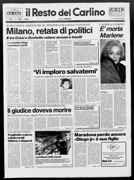 Il Resto del Carlino : giornale dell'Emilia